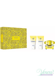 Versace Yellow Diamond Set (EDT 50ml + BL 50ml + SG 50ml) for Women Women's