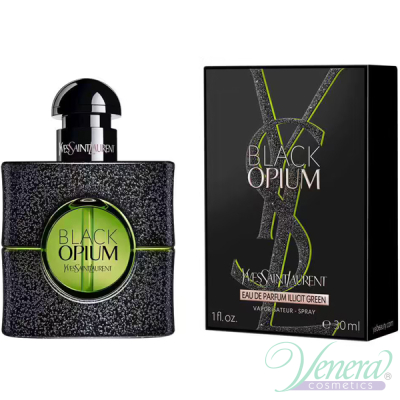YSL Black Opium Illicit Green EDP 30ml for Women Women's Fragrance