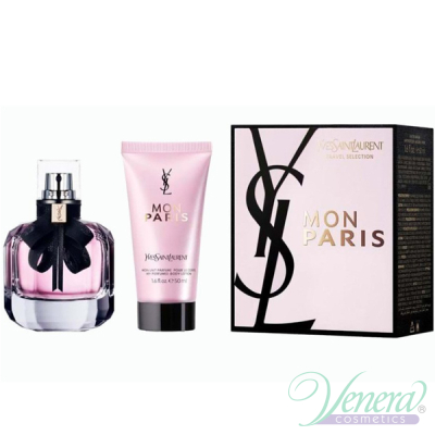 YSL Mon Paris Set (EDP 50ml + BL 50ml) for Women Women's Gift sets 