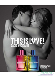Zadig & Voltaire This is Love! for Him Set (EDT 50ml + SG 50ml) for Men Men's Gift sets