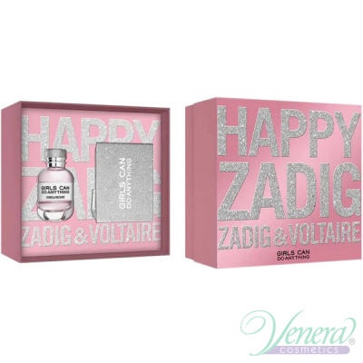 Zadig & Voltaire Girls Can Do Anything Set (EDP 50ml + Pouch) for Women Women's Gift sets