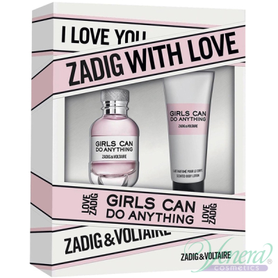 Zadig & Voltaire Girls Can Do Anything Set (EDP 30ml + BL 75ml) for Women Women's Gift sets