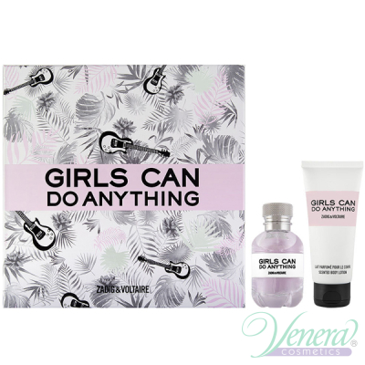 Zadig & Voltaire Girls Can Do Anything Set (EDP 50ml + BL 100ml) for Women Women's Gift sets