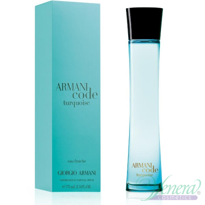 Armani Code Turquoise for Women EDT 75ml for Women Women's Fragrance