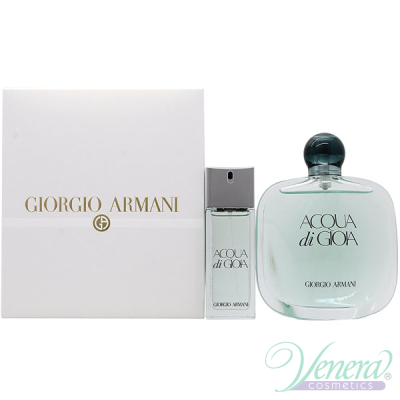 Armani Acqua Di Gioia Set (EDP 100ml + EDT 20ml) for Women Women's Gift sets