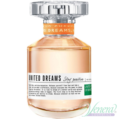 Benetton United Dreams Stay Positive EDT 80ml for Women Without Package Women's Fragrances without package