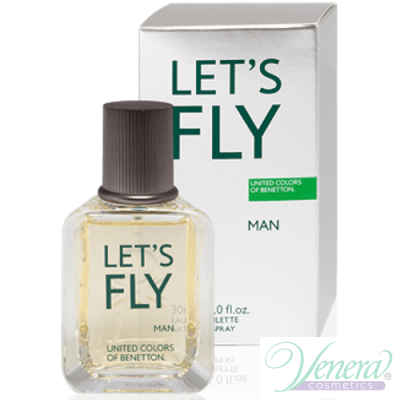 Benetton Let's Fly EDT 30ml for Men Men's Fragrance