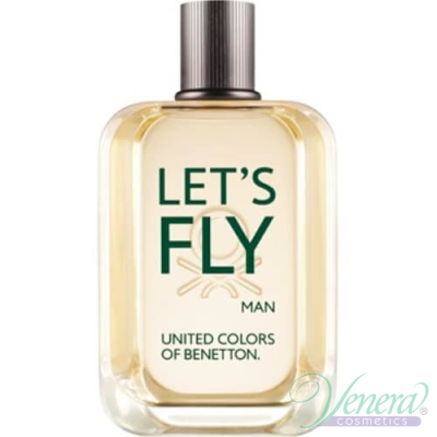 Benetton Let's Fly EDT 100ml for Men Without Package Men's