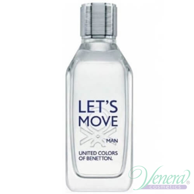 Benetton Let's Move EDT 100ml for Men Without Package Men's