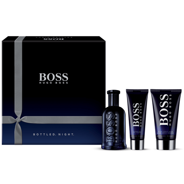 Experiment achtergrond evenaar Boss Bottled Night Set (EDT 100ml + AS Balm 75ml + SG 50ml) for Men |  Venera Cosmetics