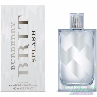 Burberry Brit Splash EDT 100ml for Men Men's Fragrances