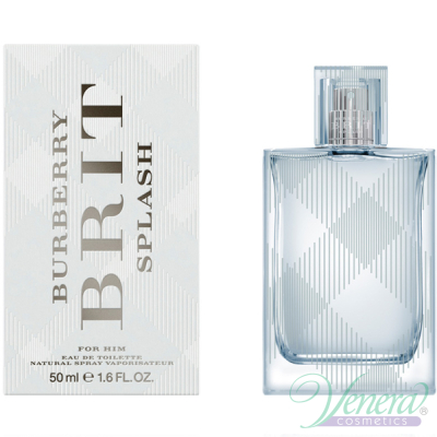 Burberry Brit Splash EDT 50ml for Men Men's Fragrances