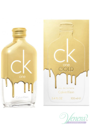 Calvin Klein CK One Gold EDT 100ml for Men and Women Unisex's Fragrance