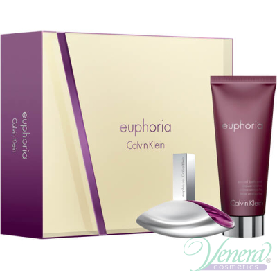 Calvin Klein Euphoria Set (EDP 30ml + Shower Cream 100ml) for Women Women's Gift sets