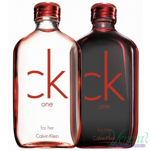 CK One Red Edition for Him Calvin Klein Colônia - a fragrância