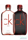 Calvin Klein CK One Red Edition EDT 100ml for Women Without Package Women's