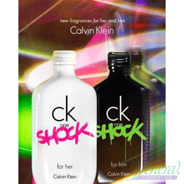 Calvin Klein CK One Shock Eau De Toilette Spray, Cologne for Men, 3.4 Oz