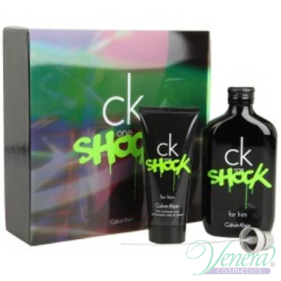 Calvin Klein CK One Shock Set (EDT 50ml + Shower Gel 100ml) for Men Men's