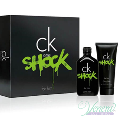 Calvin Klein CK One Shock Set (EDT 100ml + Shower Gel 100ml) for Men Men's