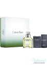 Calvin Klein Eternity Set (EDT 100ml + AS Balm 100ml + Deo Stick 75ml) for Men Men's