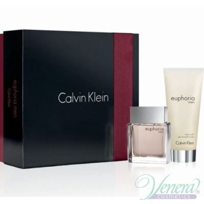 Calvin Klein Euphoria Set (EDT 50ml + SG 100ml) for Men Men's
