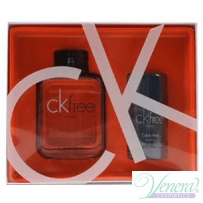 Calvin Klein CK Free Set (EDT 100ml + Deo Stick 75ml) for Men Men's