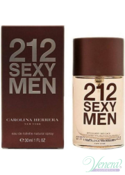 Carolina Herrera 212 Sexy EDT 30ml for Men Men's Fragrance
