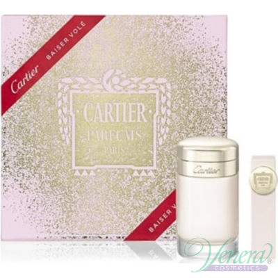 Cartier Baiser Vole Set (EDP 100ml + EDP 9ml Purse Spray) for Women Women's