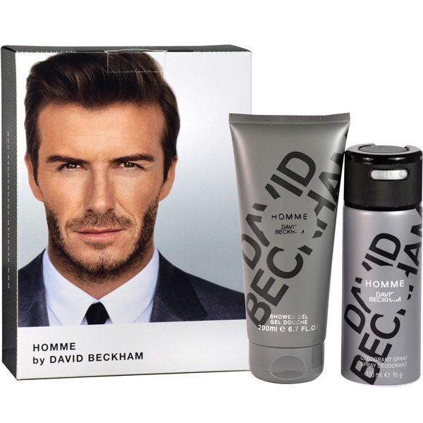 David Beckham Homme Set (Deo Spray 150ml + SG 200ml) for Men | Venera ...