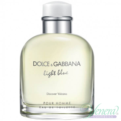 D&G Light Blue Discover Vulcano EDT 125ml for Men Without Package Men's