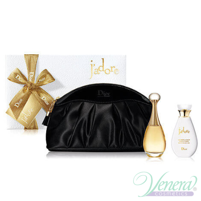 Dior J'adore Set (EDP 50ml + Body Lotion 75ml + Bag) for Women Women's