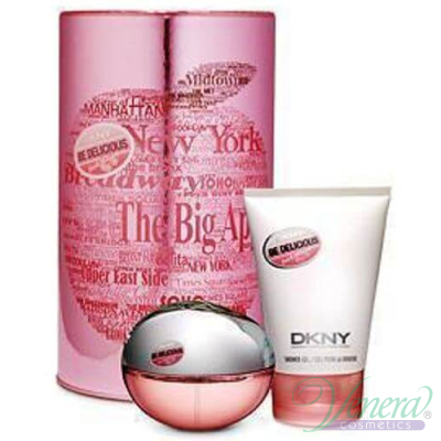 DKNY Be Delicious Fresh Blossom Set (EDP 50ml + Shower Gel 100ml)  for Women Women's