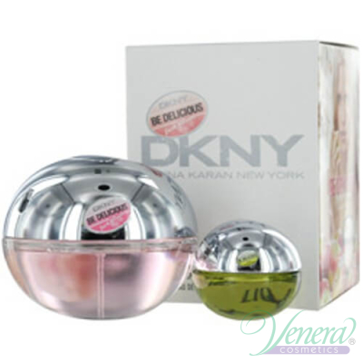 DKNY Be Delicious Fresh Blossom EDP 50ml + Be Delicious EDP 7ml for Women Women's Fragrance