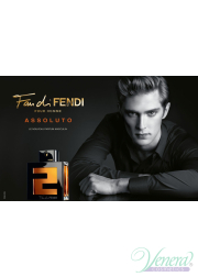 Fendi Fan di Fendi Pour Homme Assoluto EDT 50ml for Men Men's Fragrance