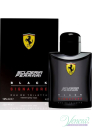 Ferrari Scuderia Ferrari Black Signature EDT 125ml for Men Without Package Men's Fragrances without package