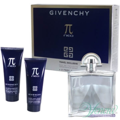 Givenchy Pi Neo Set (EDT 100ml + AS Balm 75ml + SG 75ml) for Men Men's Gift sets