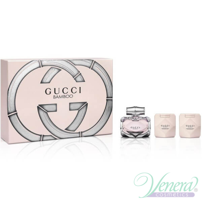 Gucci Bamboo Set (EDP 75ml + BL 100ml + SG 100ml) for Women Women's Gift sets