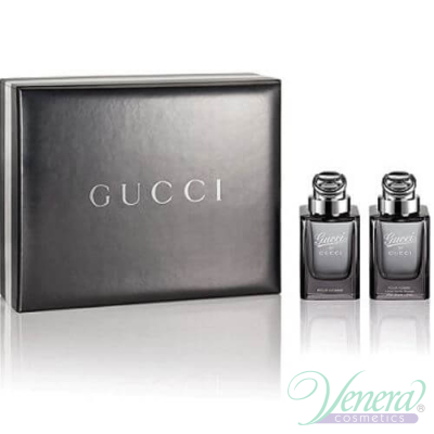 Gucci By Gucci Pour Homme Set (EDT 90ml + After Shave Lotion 90ml) for Men Men's