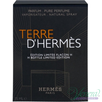 Hermes Terre D'Hermes Flacon H 2014 Pure Parfum 75ml for Men Men's Fragrance
