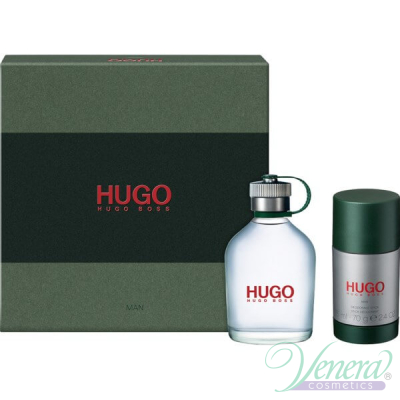 Hugo Boss Hugo Set (EDT 75ml + Deo Stick 75ml) for Men Men's Gift sets
