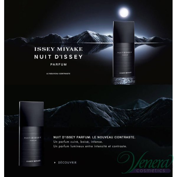Issey Miyake Nuit D'Issey Parfum 125ml for Men | Venera Cosmetics