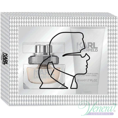 Karl Lagerfeld for Her Set (EDP 25ml + BL 50ml) for Women Women's Gift sets