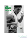 Lacoste L 12.12 Blanc Set (EDT 100ml + Shower Gel 50ml + Bag) for Men Men's Gift sets