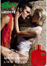 Lacoste L 12.12 Rouge EDT 100ml for Men Without Package Men's Fragrances without package