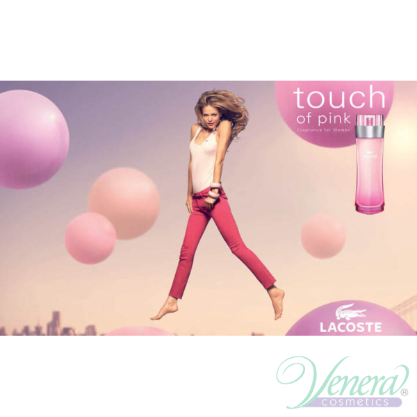 guld svar Indstilling Lacoste Touch of Pink EDT 90ml for Women | Venera Cosmetics