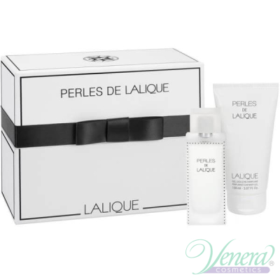 Lalique Perles De Lalique Set (EDP 100ml + Shower Gel 150ml) for Women Women's Gift sets