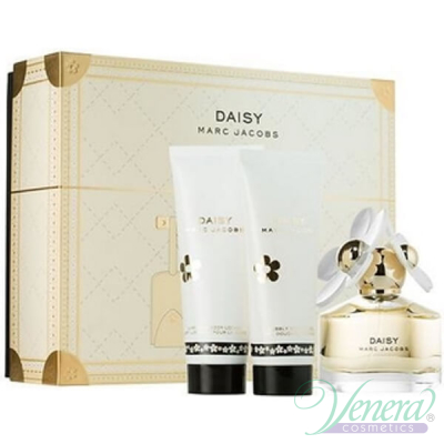 Marc Jacobs Daisy Set (EDT 50ml + BL 75ml + SG 75ml) for Women Women's Gift set