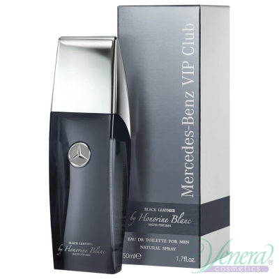 Mercedes-Benz Vip Club Black Leather by Honorine Blanc EDT 50ml for Men Men's Fragrance