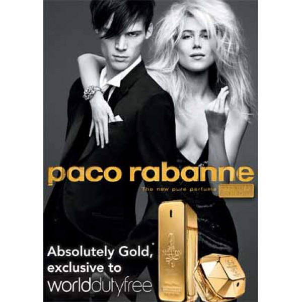 Paco Rabanne Absolutely Gold Lady Million Perfume 80ml for Women