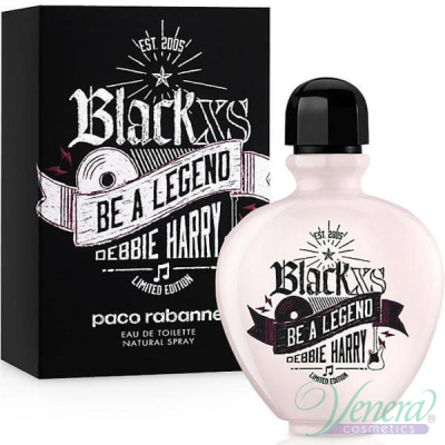 Paco Rabanne Black XS Be a Legend Debbie Harry EDT 80ml for Women Women's Fragrances